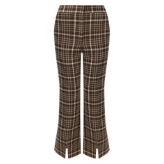 Брюки из смеси вискозы и шерсти Adam Lippes