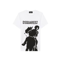 Хлопковая футболка Dsquared2