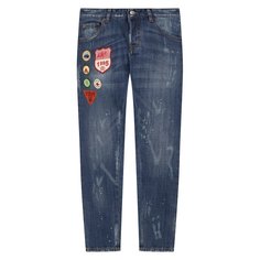 Джинсы с декоративными потертостями Dsquared2