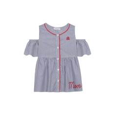 Хлопковый топ с открытыми плечами Sonia Rykiel Enfant