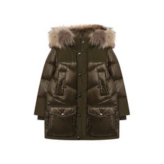 Пуховик с капюшоном Woolrich