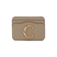Кожаный футляр для кредитных карт Chloé