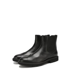 Кожаные челси с брогированием Tod’s
