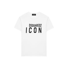 Хлопковая футболка Dsquared2