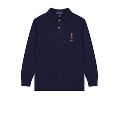 Хлопковое поло с длинными рукавами Polo Ralph Lauren
