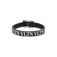 Кожаный браслет Valentino