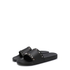 Резиновые шлепанцы Valentino Garavani Rockstud Valentino