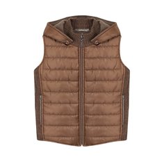 Двусторонний жилет с капюшоном Giorgetti Cashmere