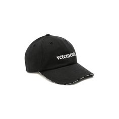 Хлопковая бейсболка Vetements