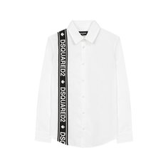 Хлопковая рубашка Dsquared2