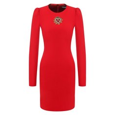 Мини-платье из вискозы Dolce & Gabbana