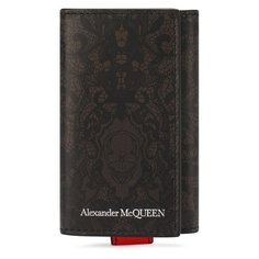 Кожаная ключница Alexander McQueen