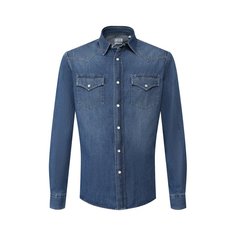 Джинсовая рубашка Brunello Cucinelli