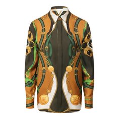 Шелковая рубашка Versace