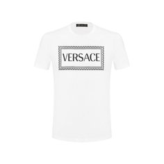 Хлопковая футболка Versace