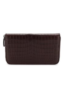Портмоне из кожи крокодила Bottega Veneta