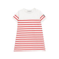 Хлопковое платье Moncler Enfant