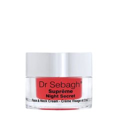 Восстанавливающий ночной крем для лица, шеи и области декольте Supreme Night Secret Face § Neck Dr Sebagh Dr.Sebagh