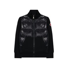 Хлопковый кардиган с утеплителем Moncler Enfant