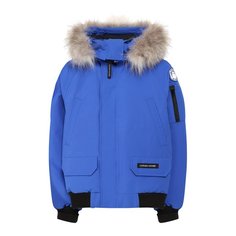Утепленный бомбер PBI Chilliwack с меховой отделкой на капюшоне Canada Goose