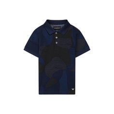 Хлопковое поло Emporio Armani