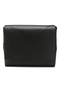 Кожаный мессенджер Bottega Veneta