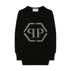 Платье из шерсти и вискозы Philipp Plein