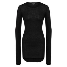 Лонгслив из смеси вискозы и шерсти Ann Demeulemeester