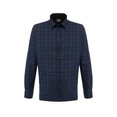 Хлопковая рубашка с воротником кент Luciano Barbera