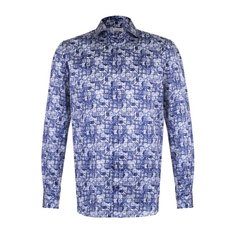 Сорочка из смеси шелка и хлопка с принтом Zilli