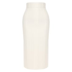 Юбка из смеси вискозы и шелка Alexander McQueen