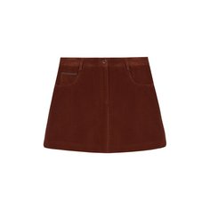 Вельветовая юбка Brunello Cucinelli