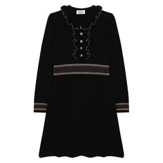 Платье из хлопка и кашемира Aletta