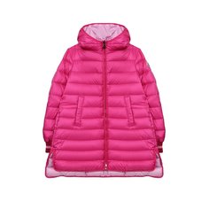 Пуховое пальто с капюшоном Moncler Enfant