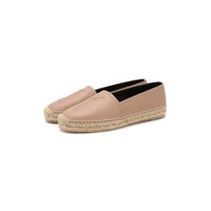 Кожаные эспадрильи Saint Laurent