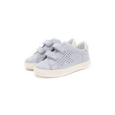 Замшевые кеды с застежками велькро Tod’s