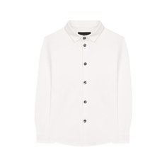 Хлопковая рубашка Emporio Armani