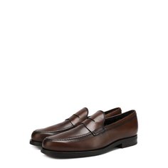 Кожаные пенни-лоферы с внутренней меховой отделкой Tod’s