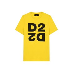 Хлопковая футболка Dsquared2