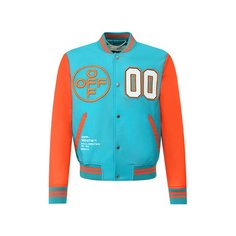 Шерстяной бомбер Off-White