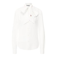 Хлопковая блузка Polo Ralph Lauren