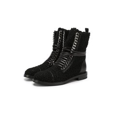 Текстильные ботинки Casadei