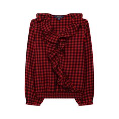 Хлопковая блузка Polo Ralph Lauren