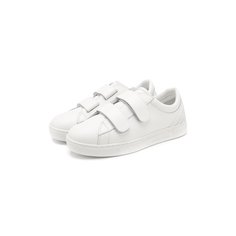 Кожаные кеды Emporio Armani