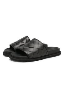 Кожаные шлепанцы Bottega Veneta