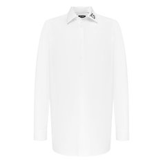 Хлопковая рубашка Raf Simons