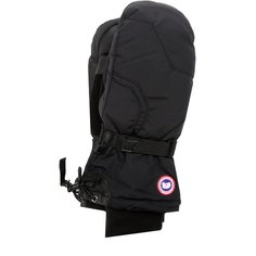 Пуховые варежки с логотипом бренда Canada Goose