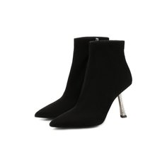 Замшевые ботильоны Giuseppe Zanotti Design