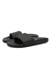 Кожаные шлепанцы Bottega Veneta