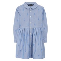 Хлопковое платье-рубашка Polo Ralph Lauren